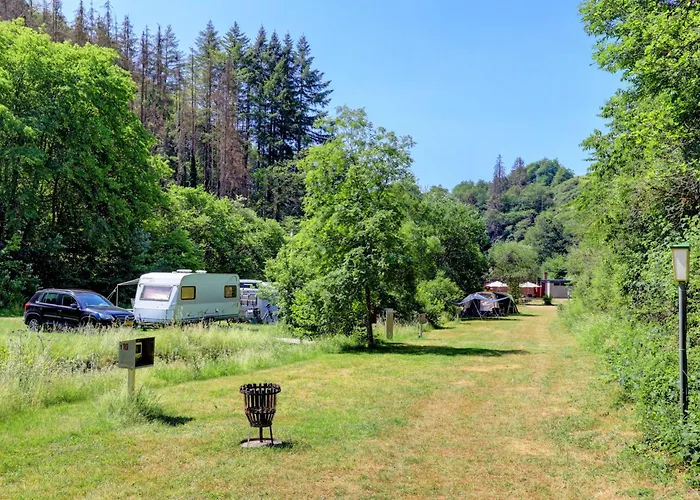 キャンプ場 Drei Spatzen Utscheid